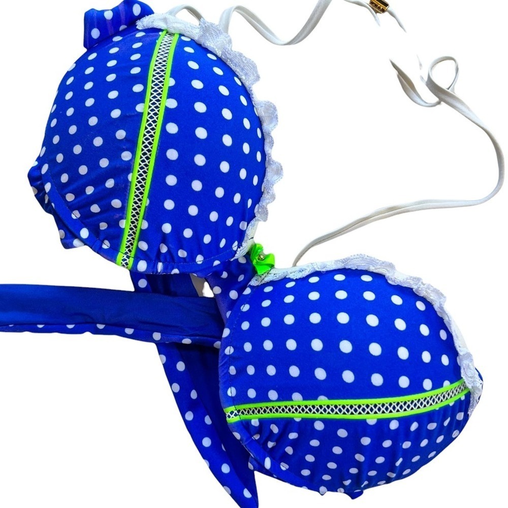 Beach Bunny Haute Dot Padded Bikini Top